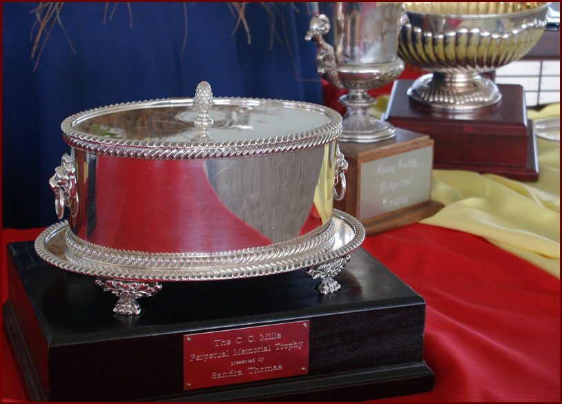 CC Mills Perpetual Memorial Trophy by Sandra Thomas